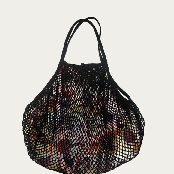 RETRO COASTAL VINTAGE OCEAN PACIFIC Mesh HOBO EUC - Picture 16 of 16